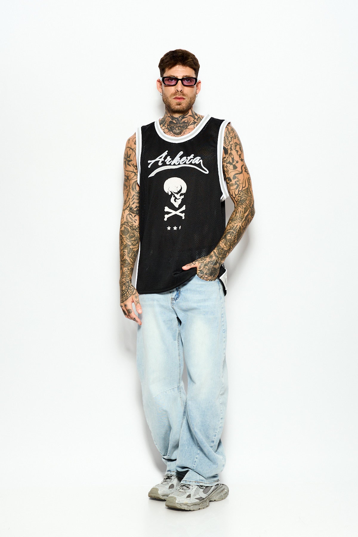 sport mesh oversized tank