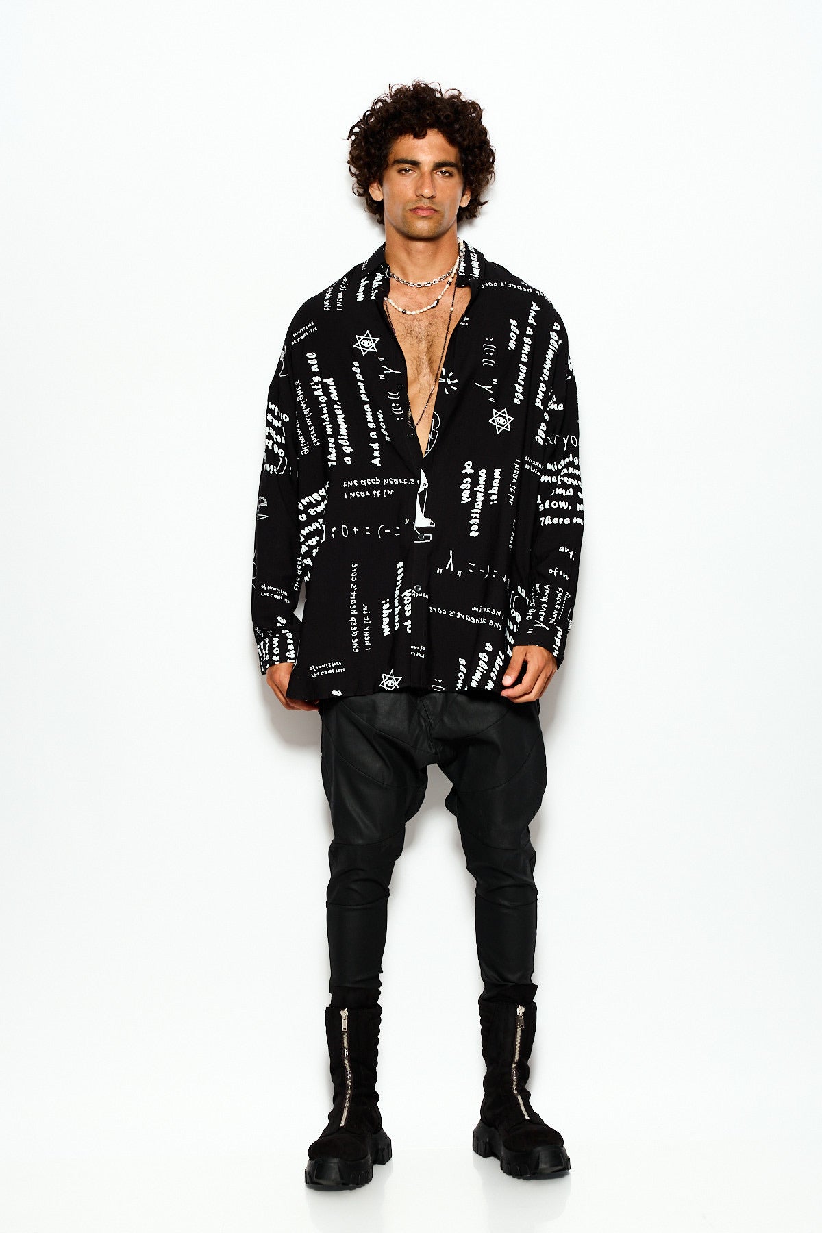 midnight print shirt