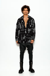 midnight print shirt