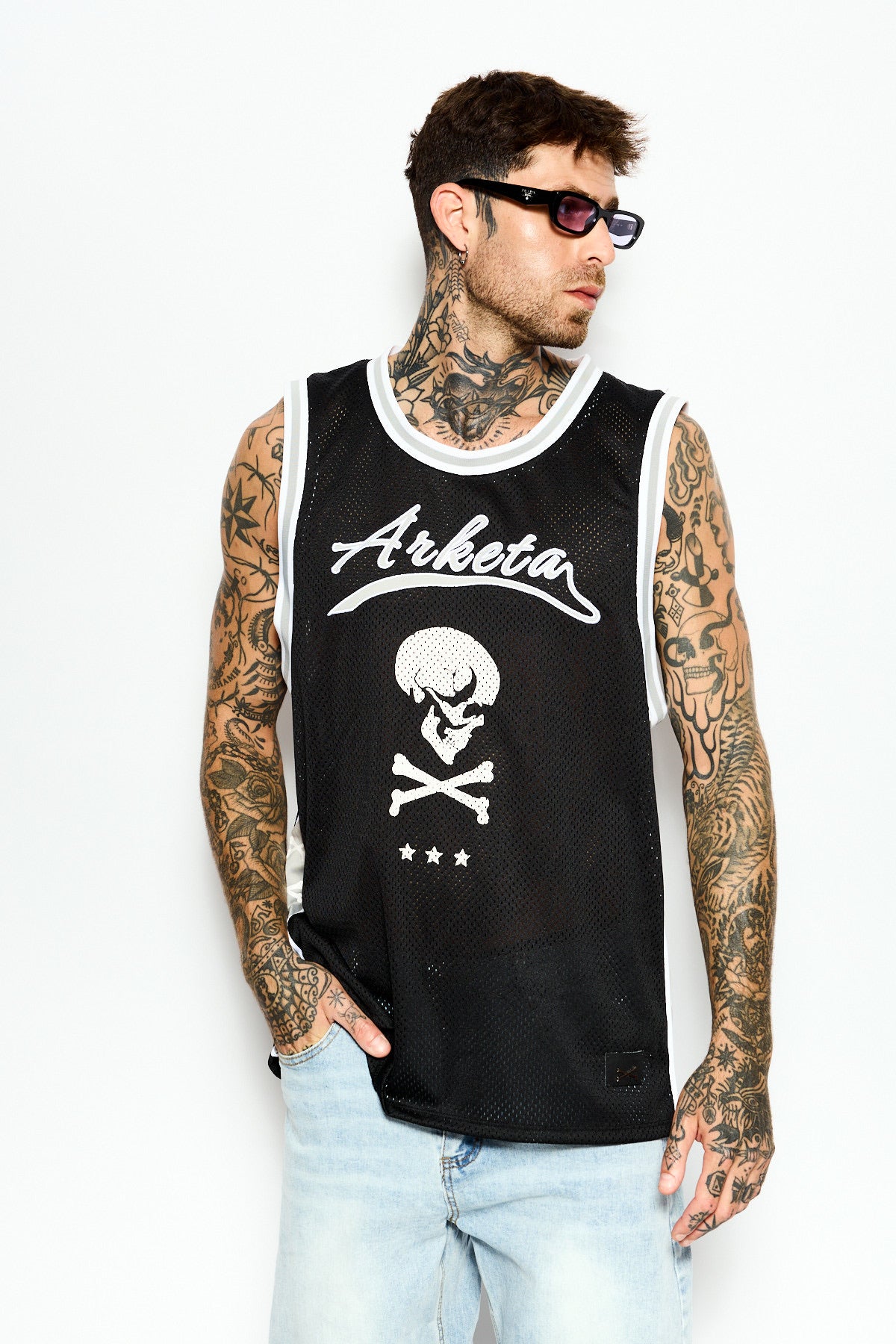 sport mesh oversized tank