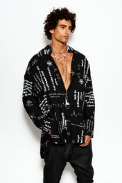 midnight print shirt