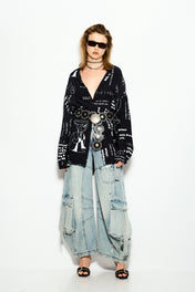 midnight print shirt