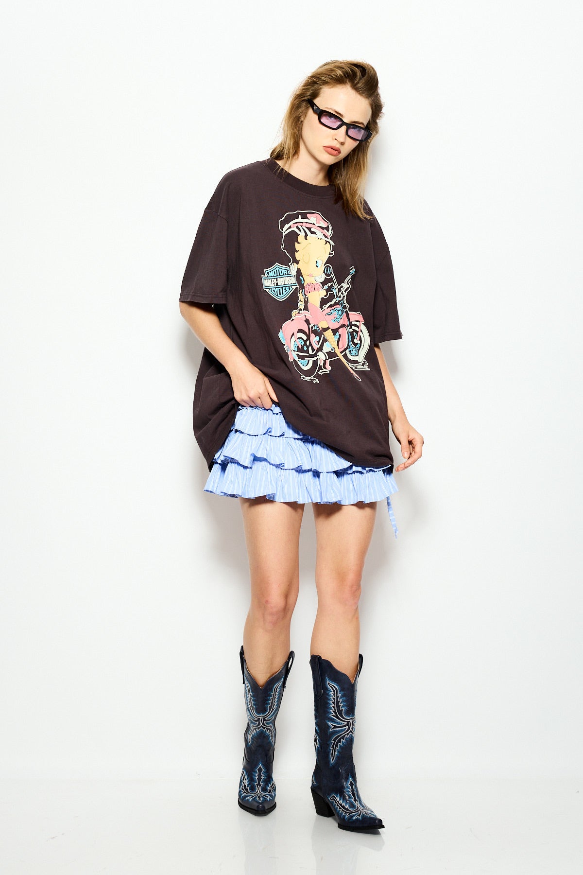 Flirt ruffle skirt