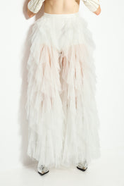 Ivory drift skirt