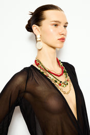 Gold ritual necklace