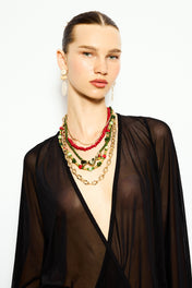 Gold ritual necklace