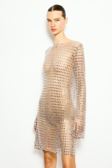 starlit mesh dress