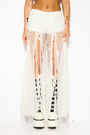 Aura lace skirt