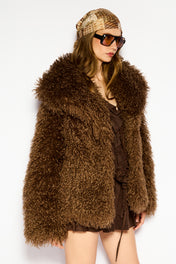 Volume faux fur