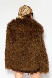 Volume faux fur