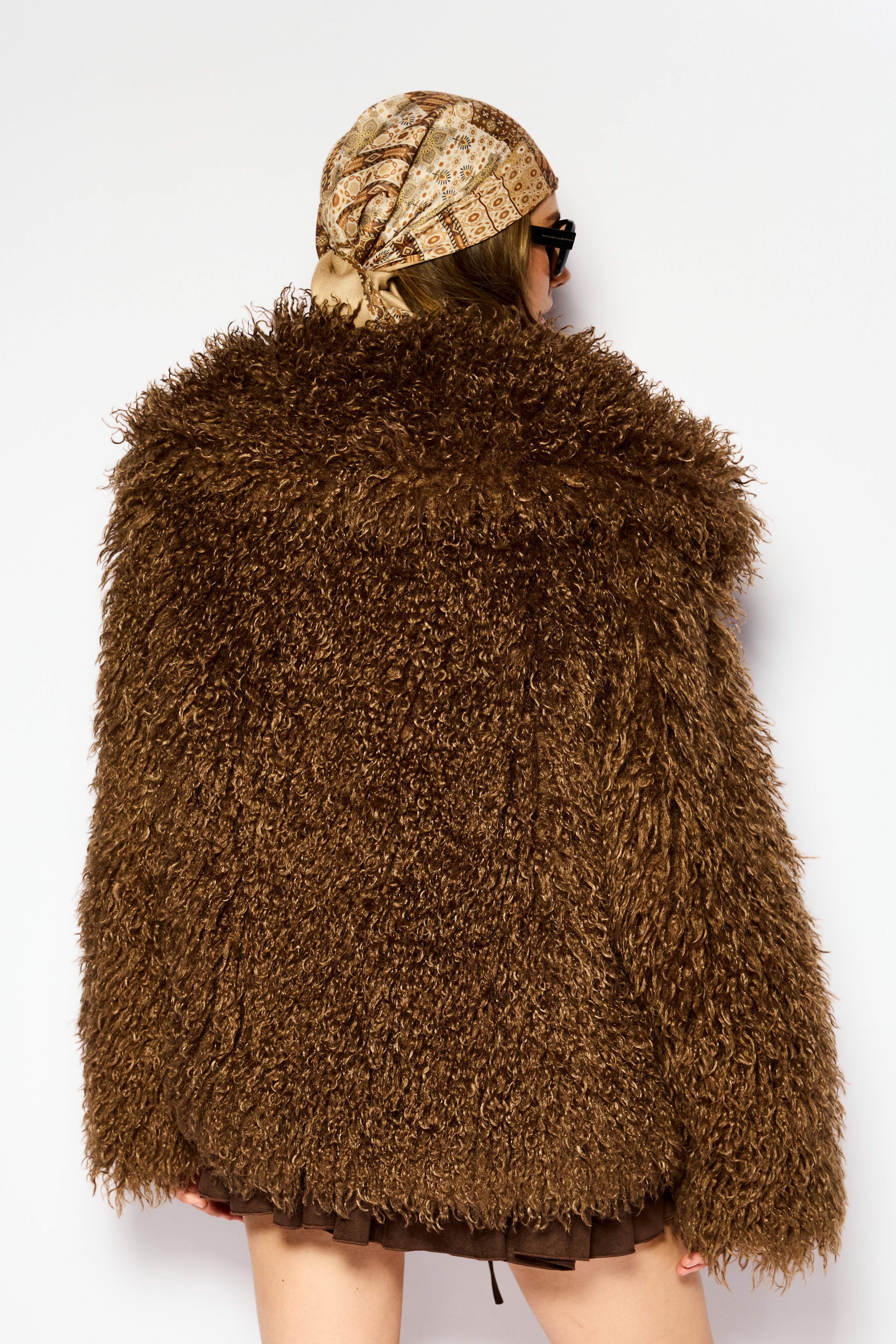 Volume faux fur