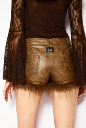 Desert fur shorts