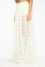 Shine mesh skirt