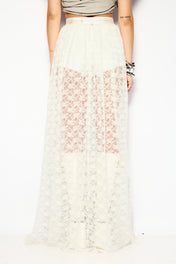 Shine mesh skirt