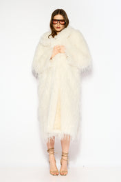 Cloud faux coat