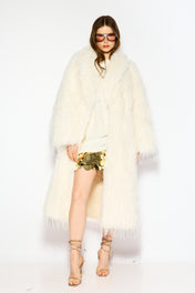 Cloud faux coat