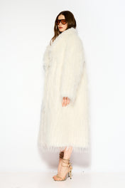 Cloud faux coat