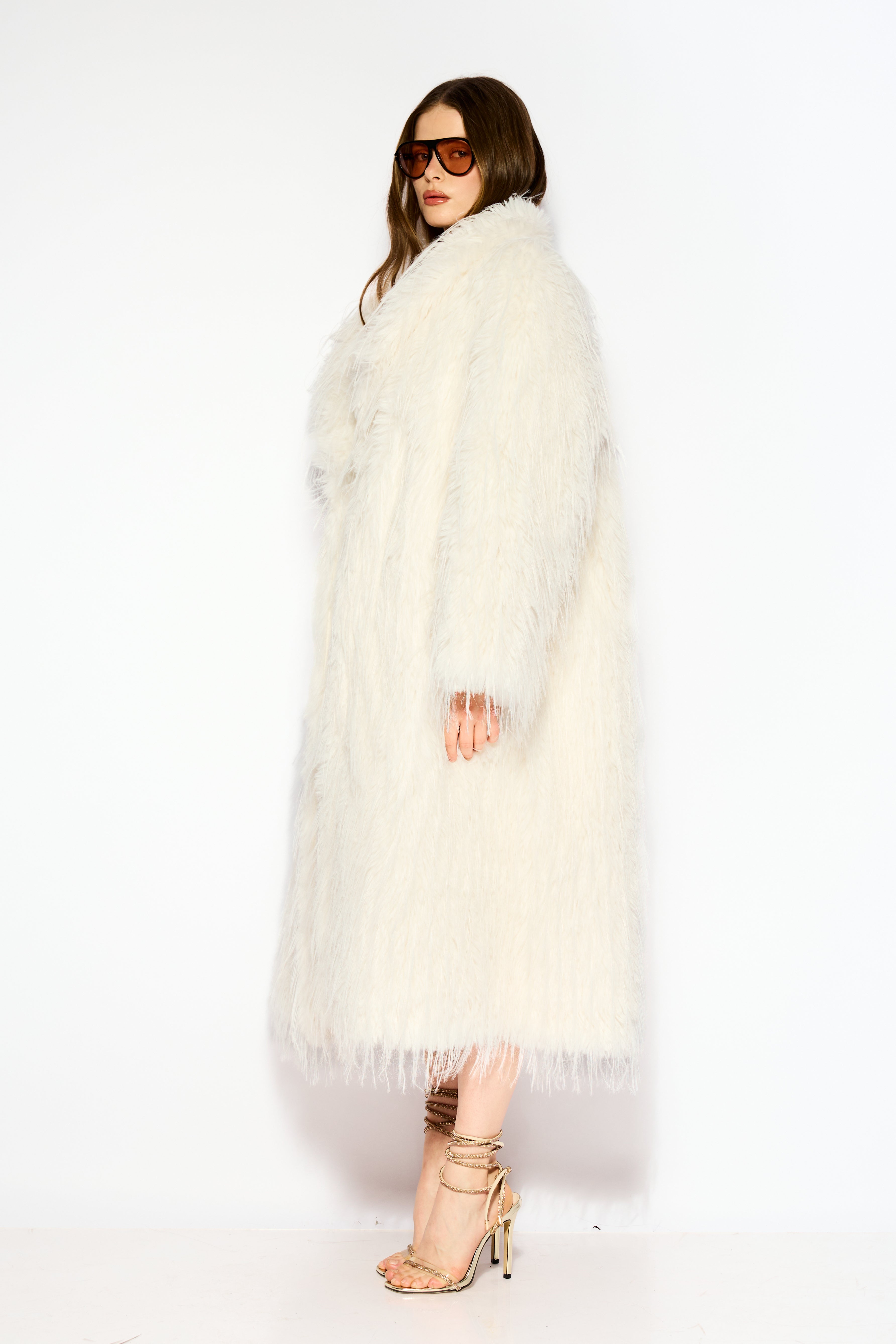 Cloud faux coat