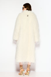 Cloud faux coat