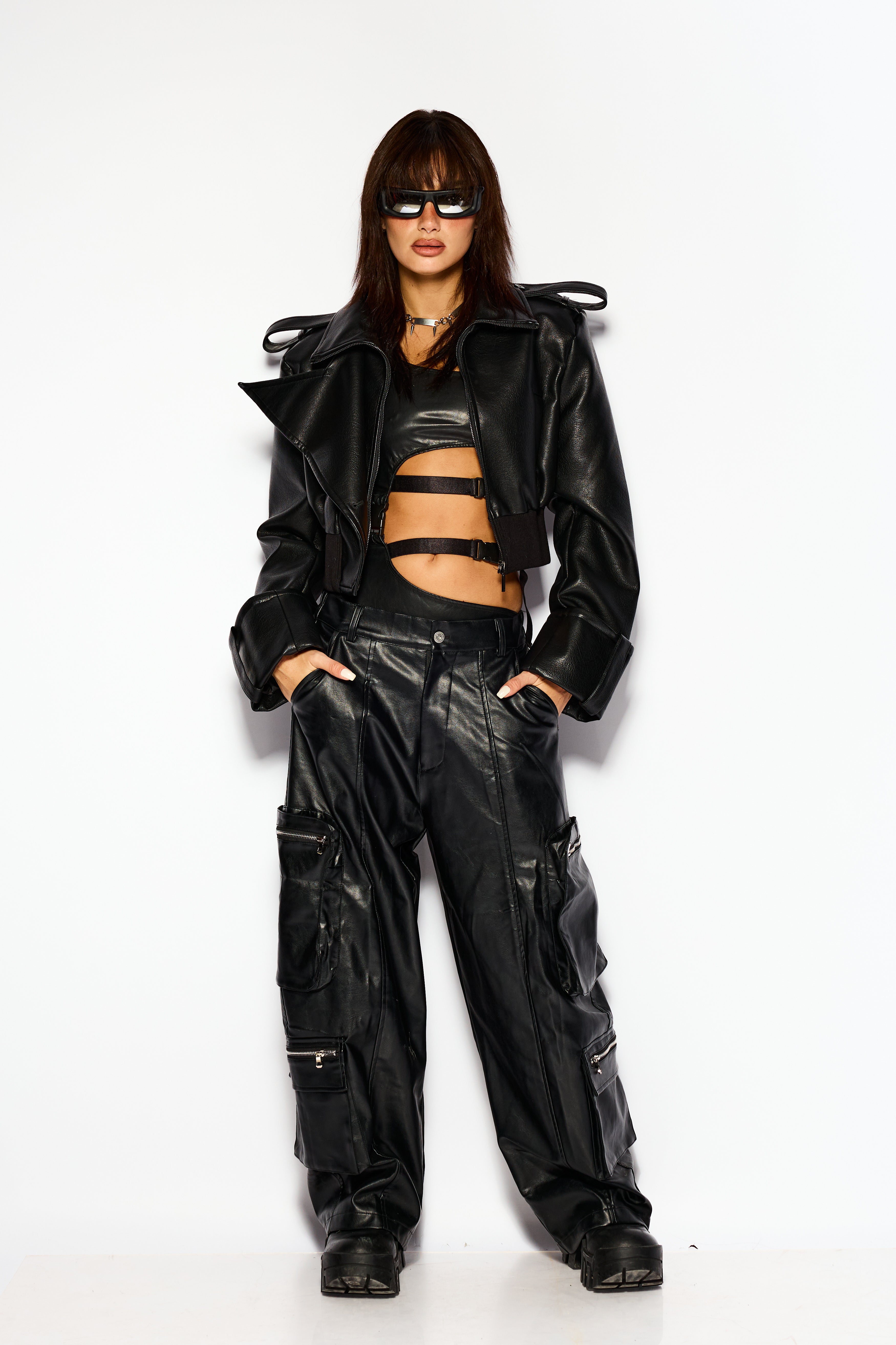 Hex cutout bodysuit
