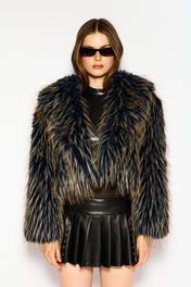 Nightfall fur coat