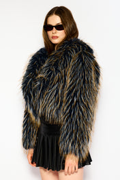 Nightfall fur coat
