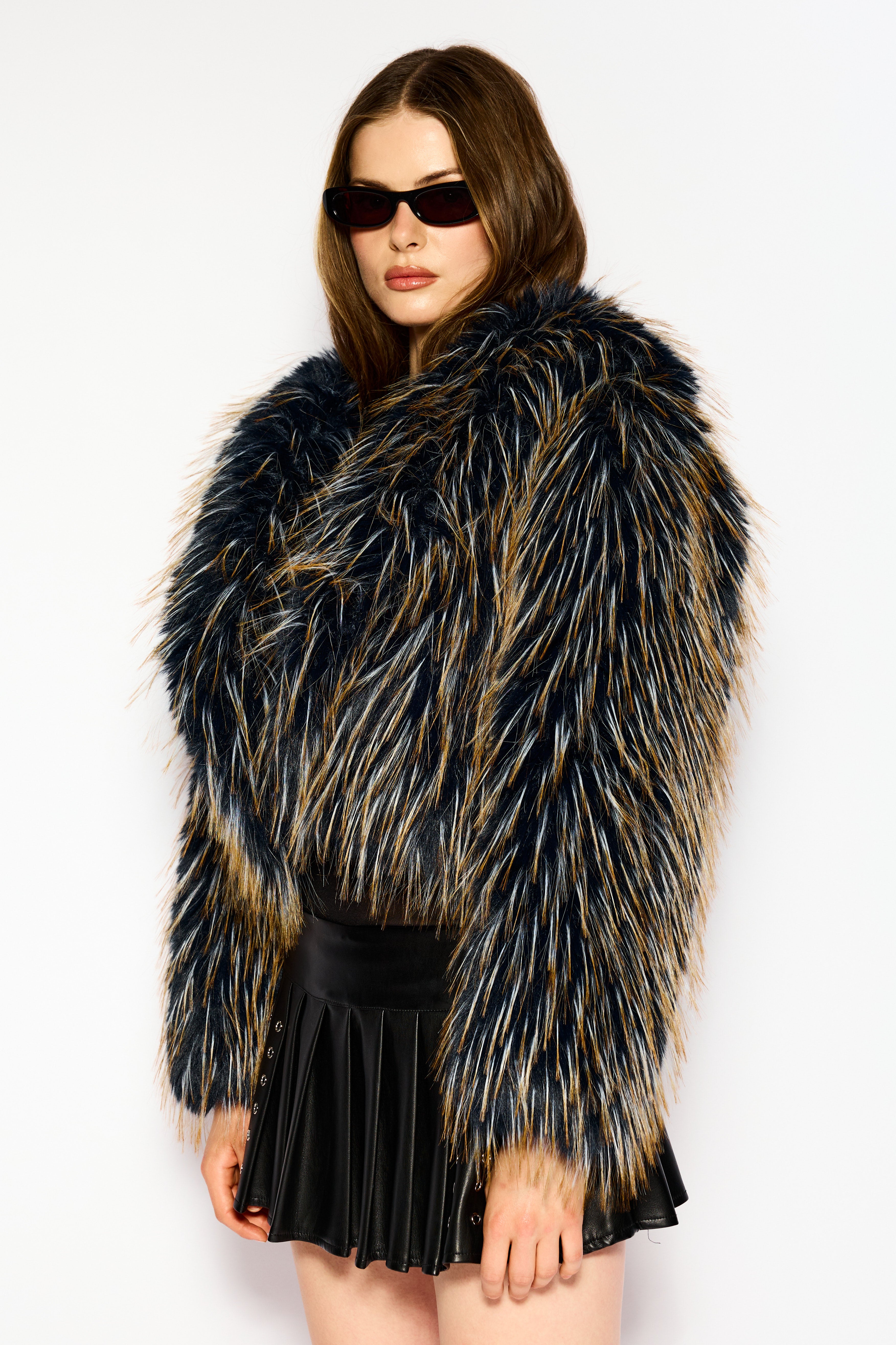 Nightfall fur coat