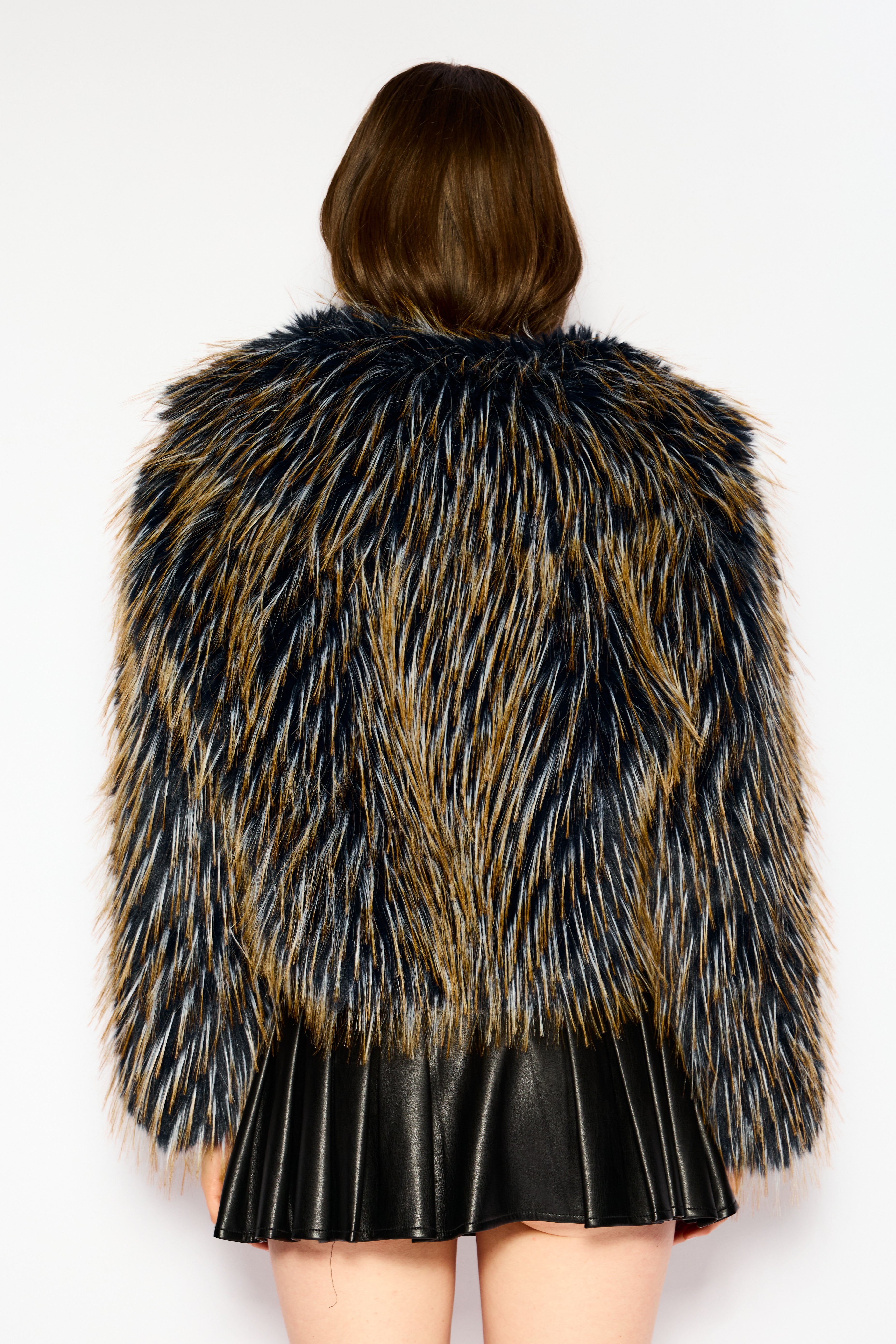 Nightfall fur coat