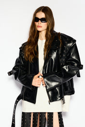 Noir oversized jacket