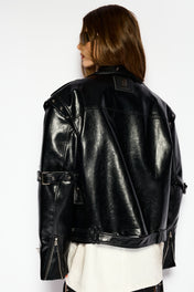 Noir oversized jacket