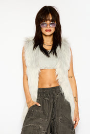 Shadow fur vest