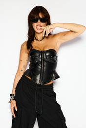 Lockdown corset top