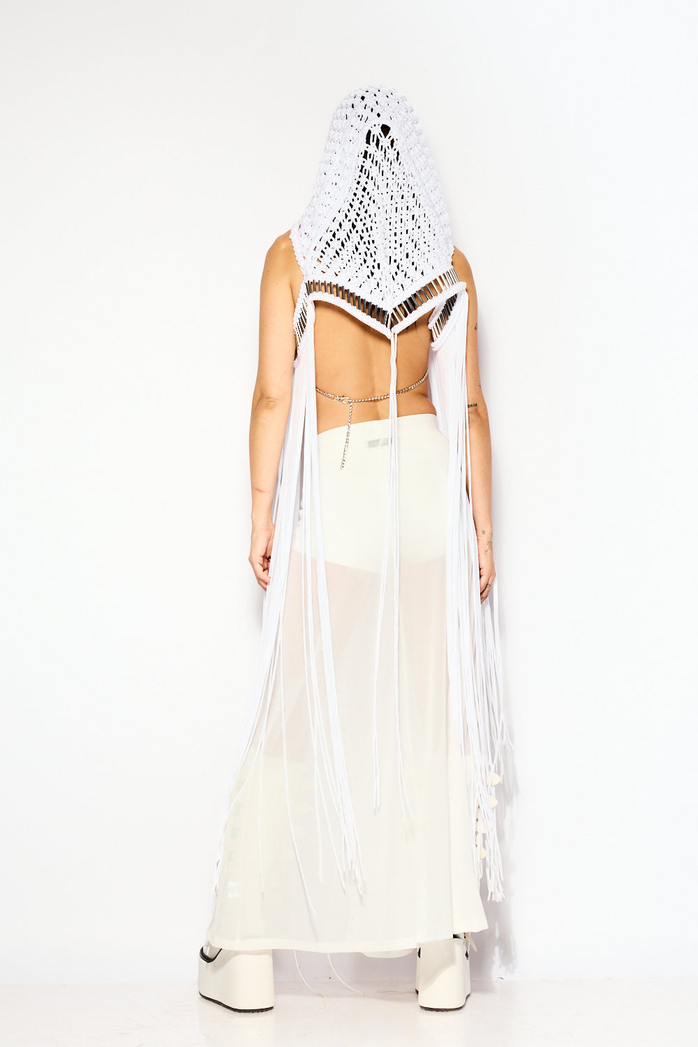 White Orchale Vest