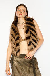 Savage fur vest