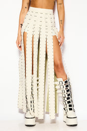 Slitline maxi skirt