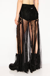 Aura lace skirt