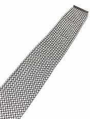 Silver Crystal Edge Choker