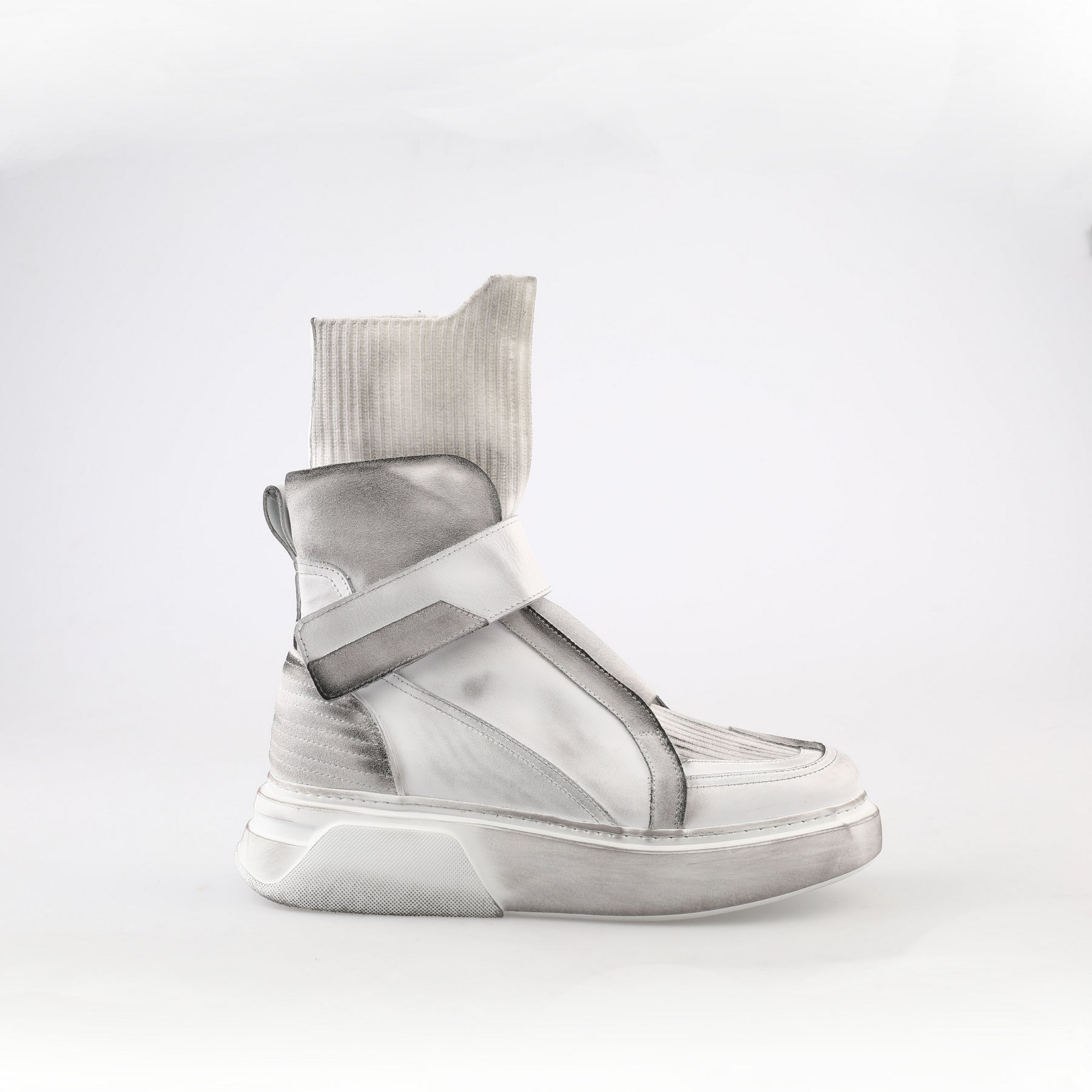 White Sock Boots