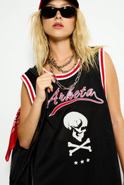 sport mesh oversized tank