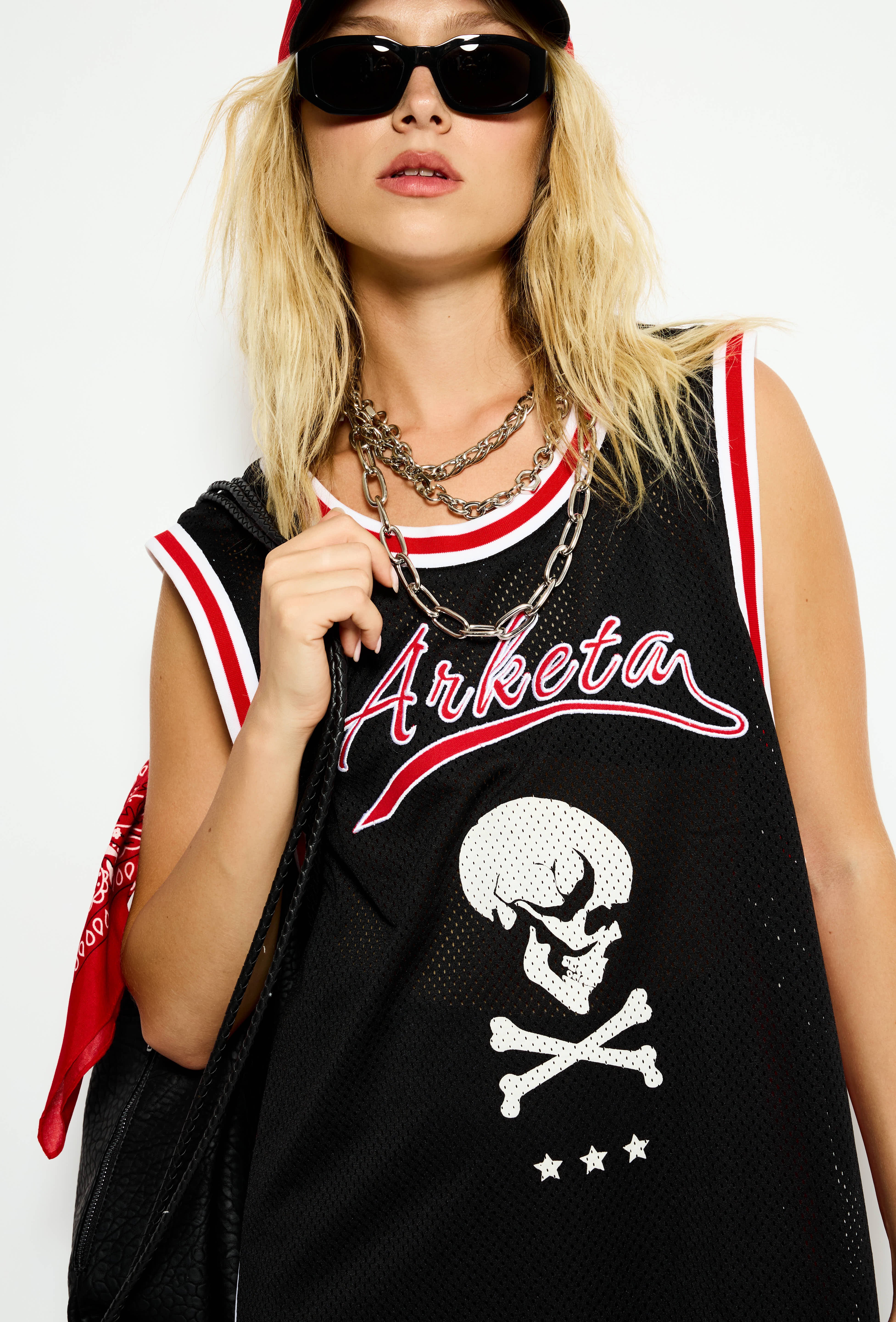 sport mesh oversized tank