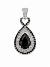 Noir Drop Pendant
