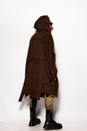 Brown Cross kimono