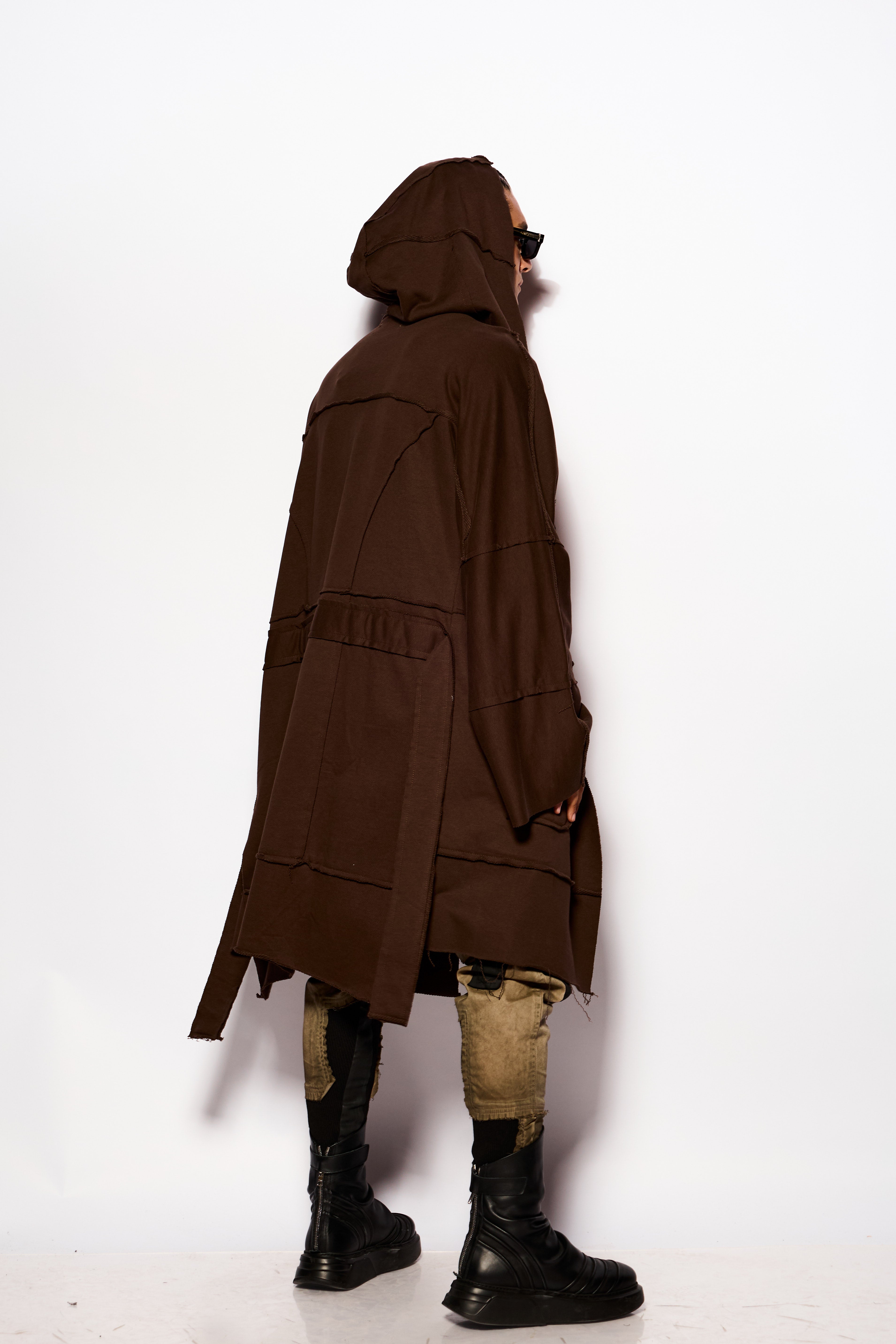 Brown Cross kimono