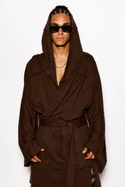 Brown Cross kimono