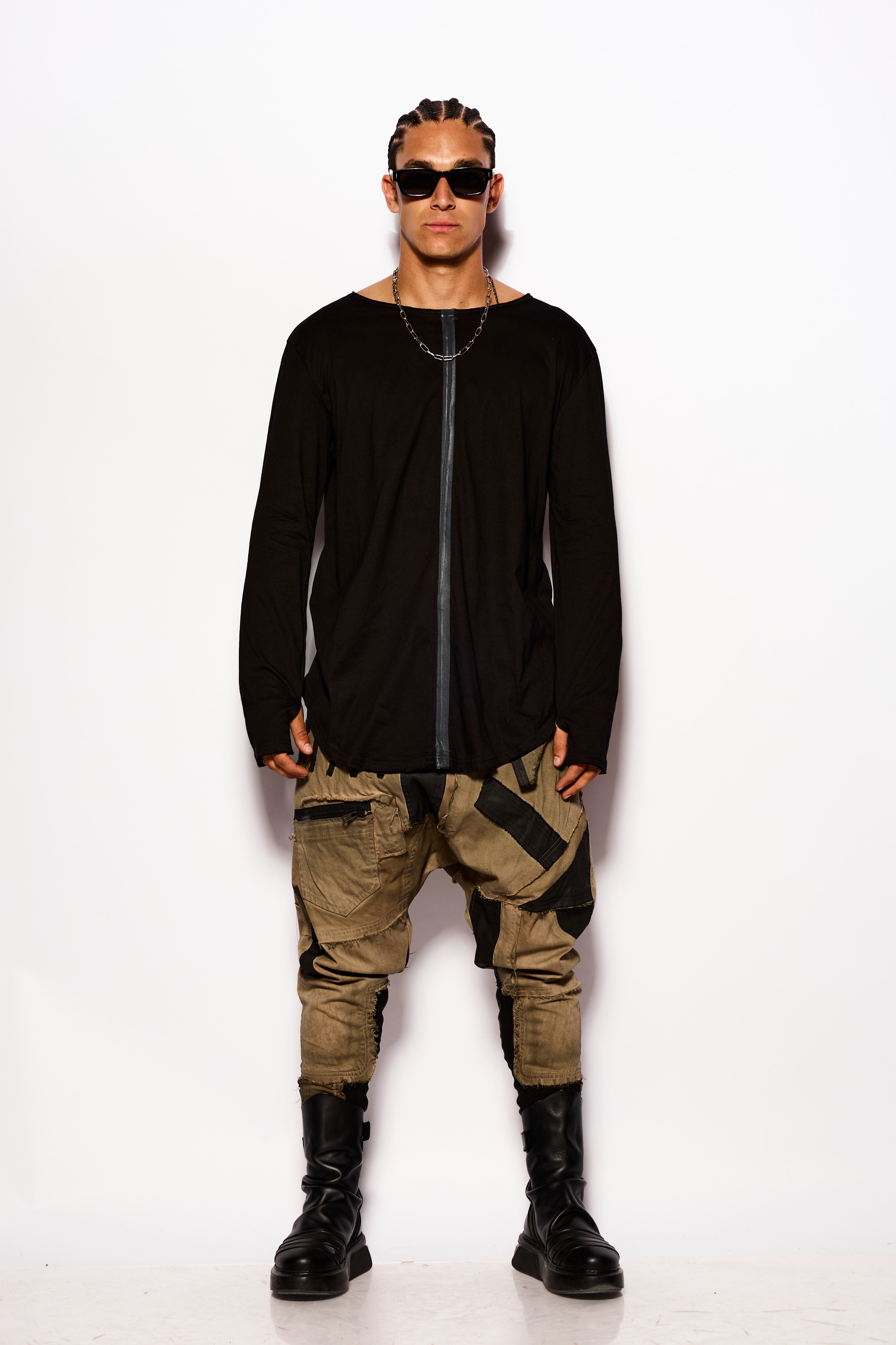 Black Shadow stripe shirt