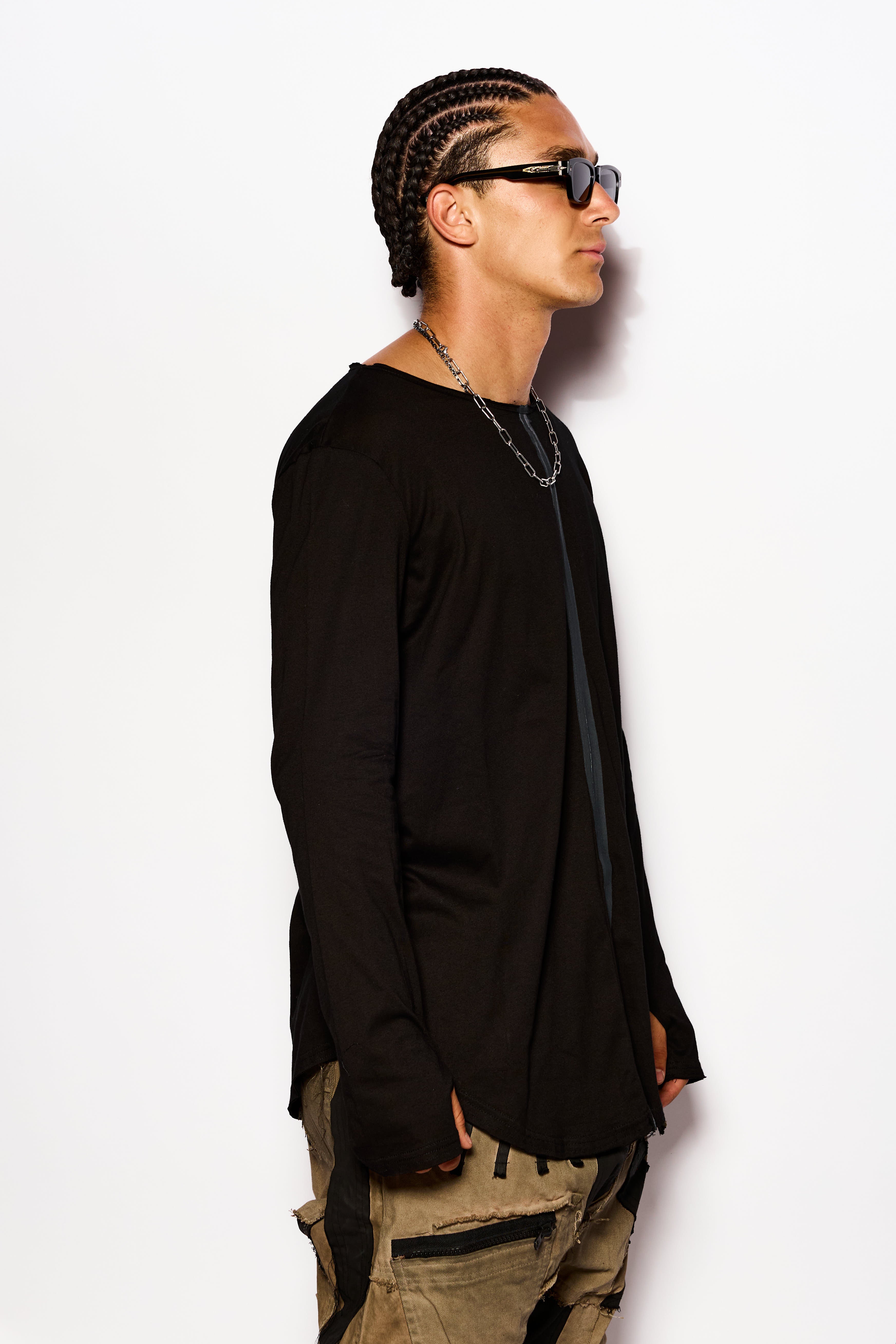 Black Shadow stripe shirt
