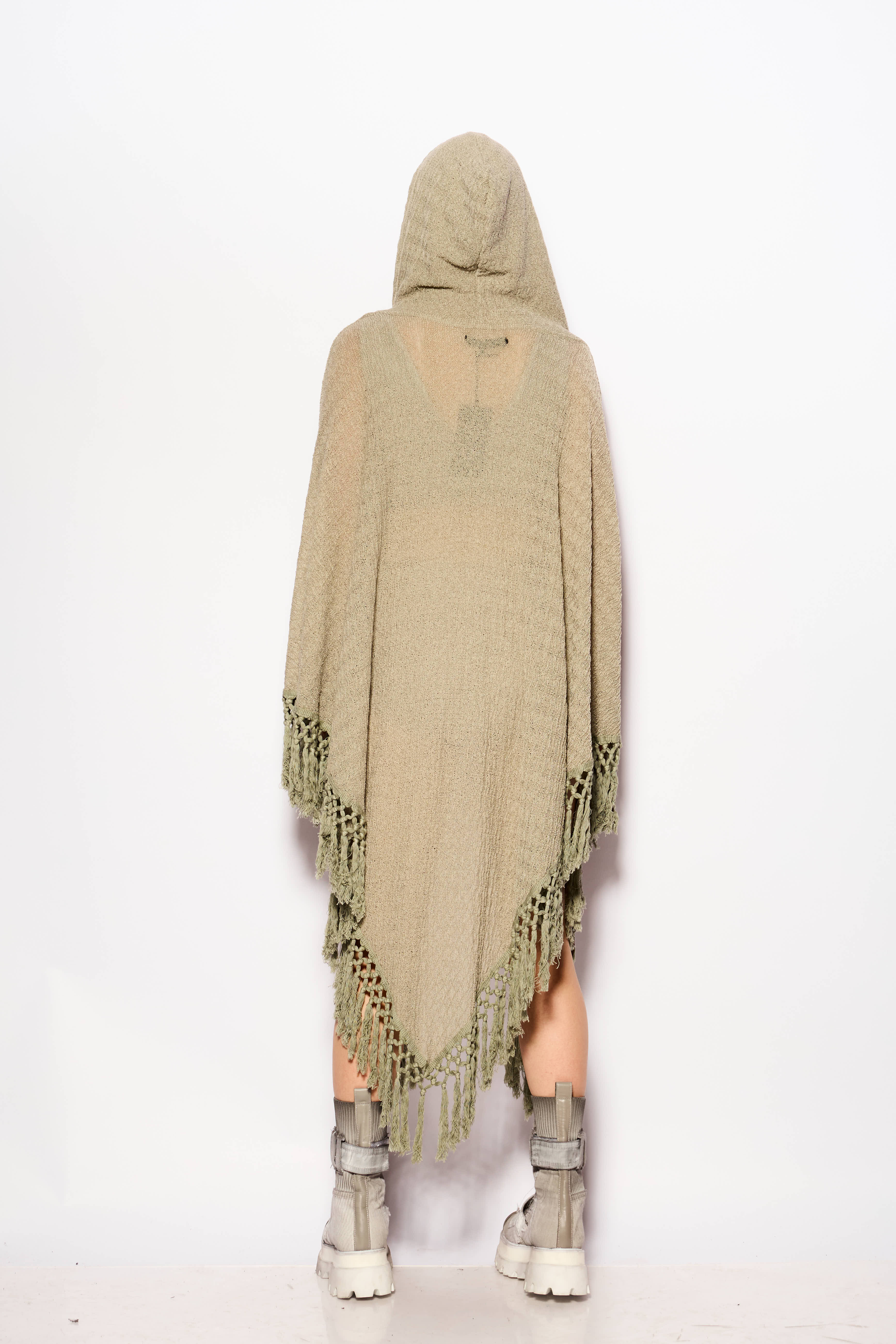 Green Draped kimono