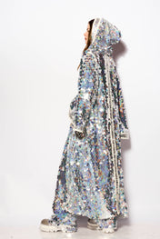 Holographic Disco rain kimono