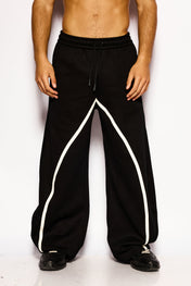 Wavy line pants