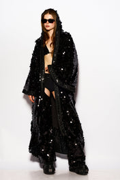 Black Disco rain kimono